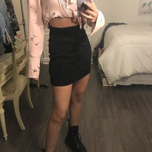 Free people mini skirt